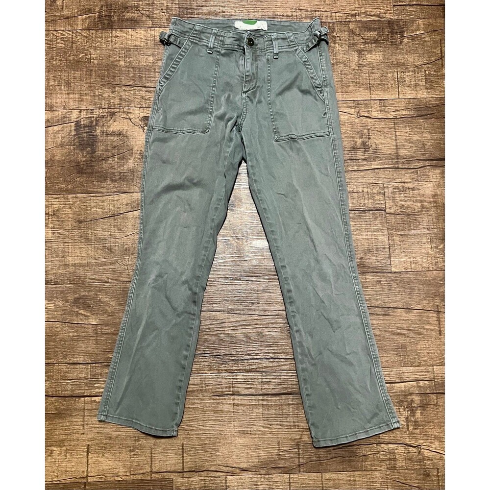 Anthropologie Hei Hei olive green cargo pants